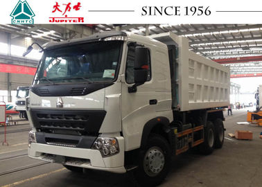 HOWO A7 10 Wheeler Dump Truck 380 HP Engine Euro IV For Philippines Mining