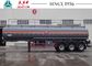 30000 Liters Petrol Tank Trailer High Durability Pneumatic Operating Discharge System