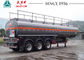3 Axles 30000 Liters Fuel Tanker Trailer High Tensile Q345B Steel Material