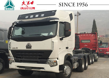 High Roof HOWO Tractor Truck 10 Wheeler For Long Distance Cargo Transportation