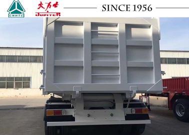 65 Tons 3 Axles Heavy Duty Tipper Trailer Custom Dimension With BPW Brand Axle